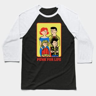 Punk for life Baseball T-Shirt